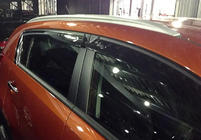 Kia Sportage 2010-2015 Chromowane deflektory szyb (4 szt., Libao) zdjęcia 3