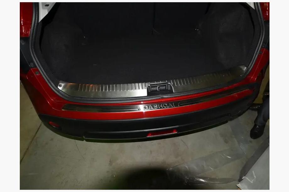 Nissan Qashqai 2010-2014 Nakładka na tylny zderzak Libao Stal Nierdzewna Zdjęcia 3