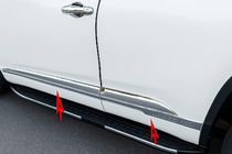 Toyota Highlander 2013-2019 Chromowane Listwy Drzwiowe Libao (ABS) zdjęcia 4