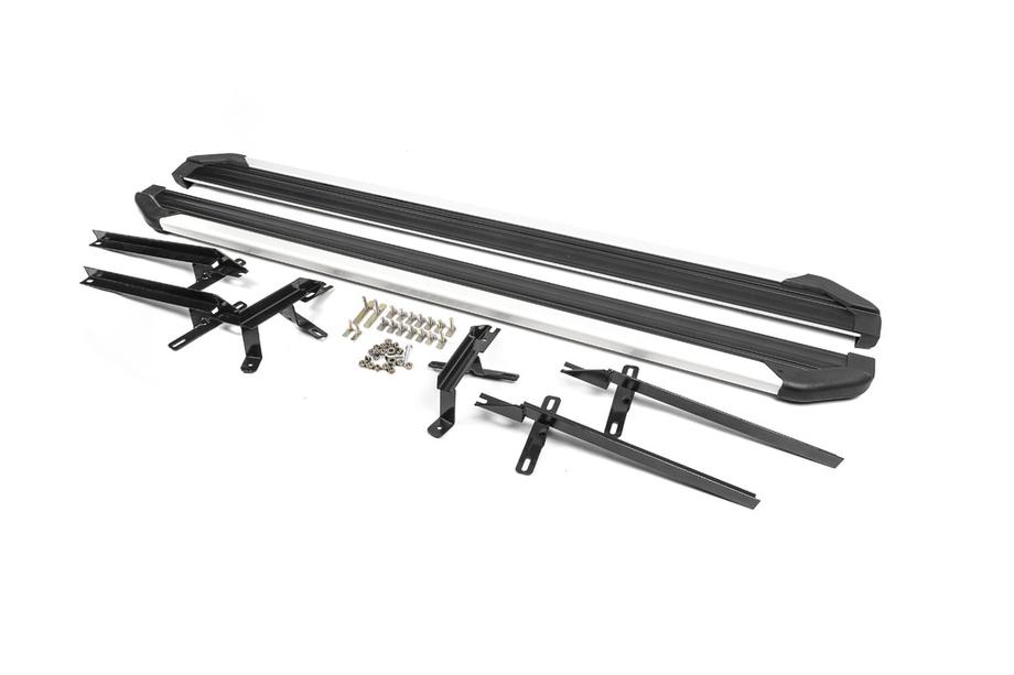 Nissan X-trail T31 2007-2014 Progi Boczné OEM V1 (2 szt, aluminium) Image