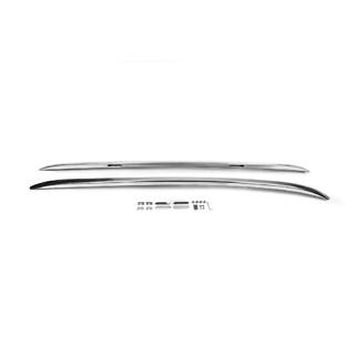 Zintegrowane relingi dachowe szare OEM (do X-trail, aluminium, montaż na klej) zdjęcia 2