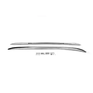 Zintegrowane relingi dachowe szare OEM (do X-trail, aluminium, montaż na klej) zdjęcia 2