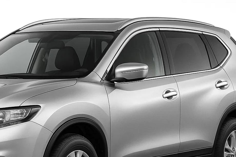 Nissan X-trail T32/Rogue 2014-2021 Zintegrowane relingi dachowe szare OEM (do X-trail, aluminium, montaż na klej) Image