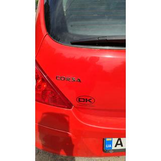 Napis Corsa 12.5cm x 1.6cm zdjęcia 2