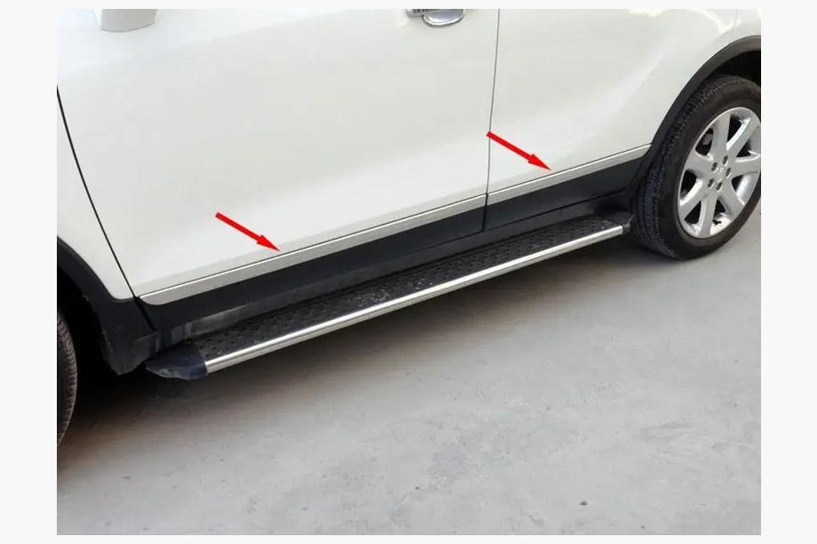 Chevrolet Trax 2012-2023 Listwy drzwiowe Libao (4 szt, plastik) Image