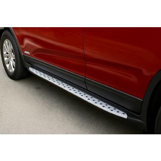 Progi Boczné OEM V2 (2 szt, aluminium) Subaru Outback 2009-2014 zdjęcia 1