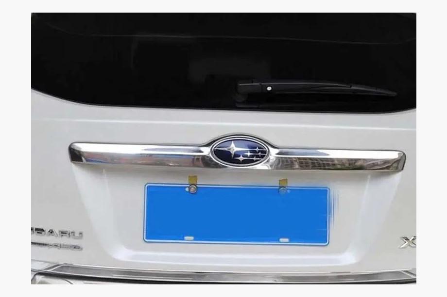 Subaru XV 2011-2017 Listwa nad tablicą rejestracyjną Libao (stal nierdzewna) Image