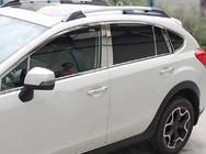 Subaru XV 2011-2017 Listwy slupkow drzwi Libao (4 szt, plastik) zdjęcia 2