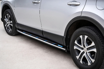 Toyota Rav 4 2013-2018 Progi Boczné OEM V4 (2016-2018, 2 szt, Aluminium) zdjęcia 3