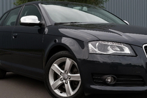 Audi A3 2003-2012 Nakładki na Lusterka 2010-2012 (2 szt., Stal Nierdzewna) zdjęcia 1