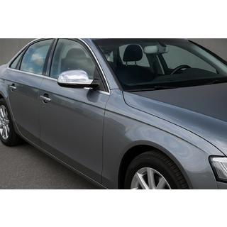 Nakładki na Lusterka 2010-2015 (2 szt., Stal Nierdzewna) Audi A4 B8 2007-2015 zdjęcia 1