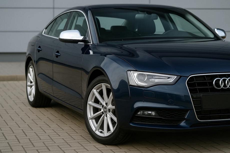 Audi A5 2007-2015 Nakładki na Lusterka 2010-2015 (2 szt., Stal Nierdzewna) Image