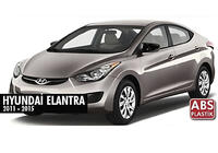 Hyundai Elantra (MD/UD) 2011-2015 Nakładki na lusterka z wycięciem na kierunkowskaz w stylu BMW (2 szt.) zdjęcia 7