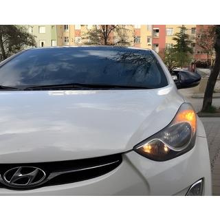Nakładki na lusterka z wycięciem na kierunkowskaz w stylu BMW (2 szt.) Hyundai Elantra (MD/UD) 2011-2015 zdjęcia 4