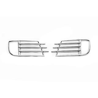 Chromowane nakładki na światła przeciwmgielne Libao 2011-2016 do Aziat (2 szt, plastik) Volkswagen Tiguan 2007-2016 zdjęcia 4
