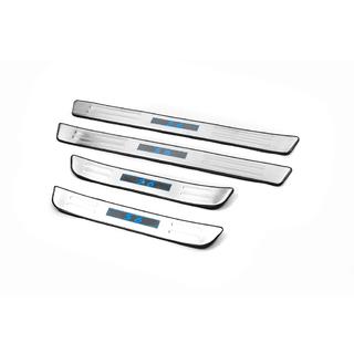 Listwy progowe Libao LED (4 szt, stal nierdzewna) BYD S6 2010-2016 zdjęcia 1