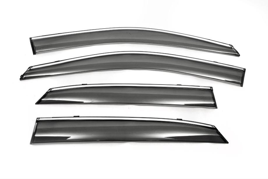 BYD S6 2010-2016 Chromowane deflektory szyb (4 szt., Libao) Image