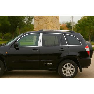 Kompletne listwy okienne 2010-2014 (4 szt, Libao) Chery Tiggo 1 2005-2016 zdjęcia 1