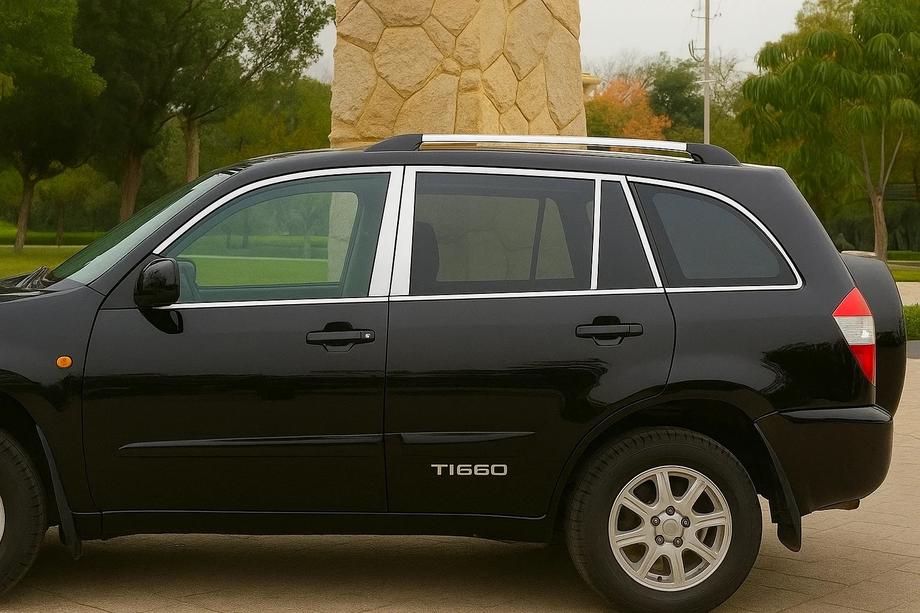 Chery Tiggo 1 2005-2016 Kompletne listwy okienne 2010-2014 (4 szt, Libao) Image