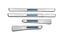 Chery Tiggo 1 2005-2016 Nakładki progowe Libao LED 2010-2014 (4 szt, stal nierdzewna) zdjęcia 3