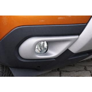 Nakładki na światła przeciwmgielne (ABS, szare) Dacia Duster 2018-2024 zdjęcia 1
