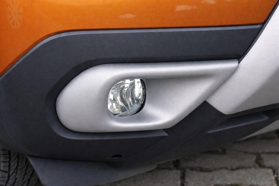 Renault Duster 2018-2024 Nakładki na światła przeciwmgielne (ABS, szare) Image