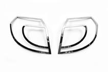 Geely Emgrand X7 2011- Chromowane nakładki na tylne lampy Libao (2 szt., plastik) zdjęcia 1