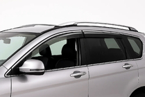GreatWall Haval H6 2011- Deflektory szyb z chromowaną listwą 2012-2016 (4 szt., Libao) zdjęcia 5