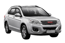 GreatWall Haval H6 2011- Deflektory szyb z chromowaną listwą 2012-2016 (4 szt., Libao) zdjęcia 3