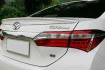 Toyota Corolla 2013-2019 Spoiler Libao (Tworzywo ABS) zdjęcia 1