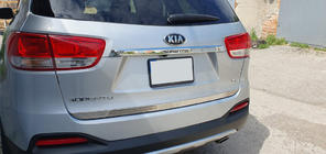 Kia Sorento III UM 2014-2020 Listwa nad tablicą rejestracyjną Libao V2 (stal nierdzewna) zdjęcia 1