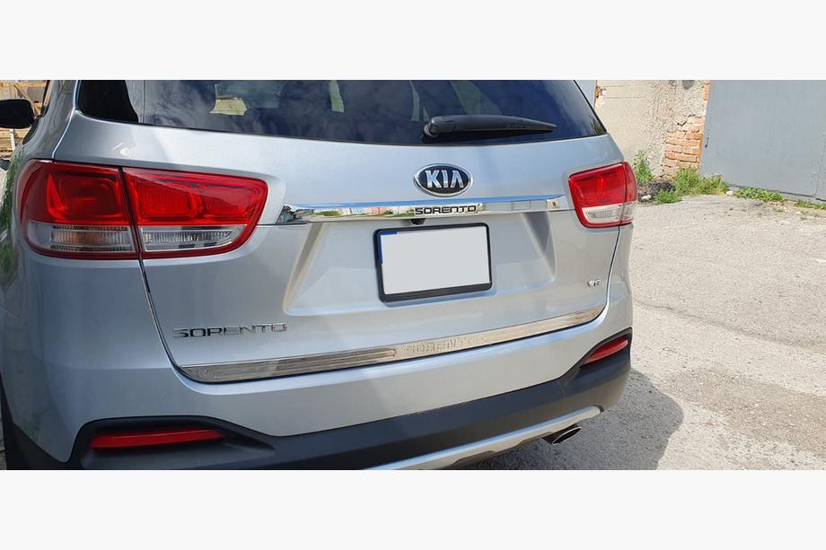 Kia Sorento III UM 2014-2020 Listwa nad tablicą rejestracyjną Libao V2 (stal nierdzewna) Image