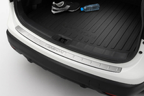Nissan Qashqai 2014-2021 Nakładka na tylny zderzak Libao (2014-2017, stal nierdzewna) zdjęcia 1