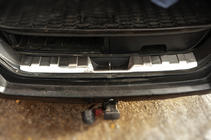 Nissan X-trail T31 2007-2014 Nakładka na Zderzak Tylny Stal Nierdzewna 2007-2010 zdjęcia 3