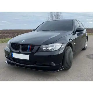 Uniwersalna dokładka przedniego zderzaka Niken Black (ABS) zdjęcia 3