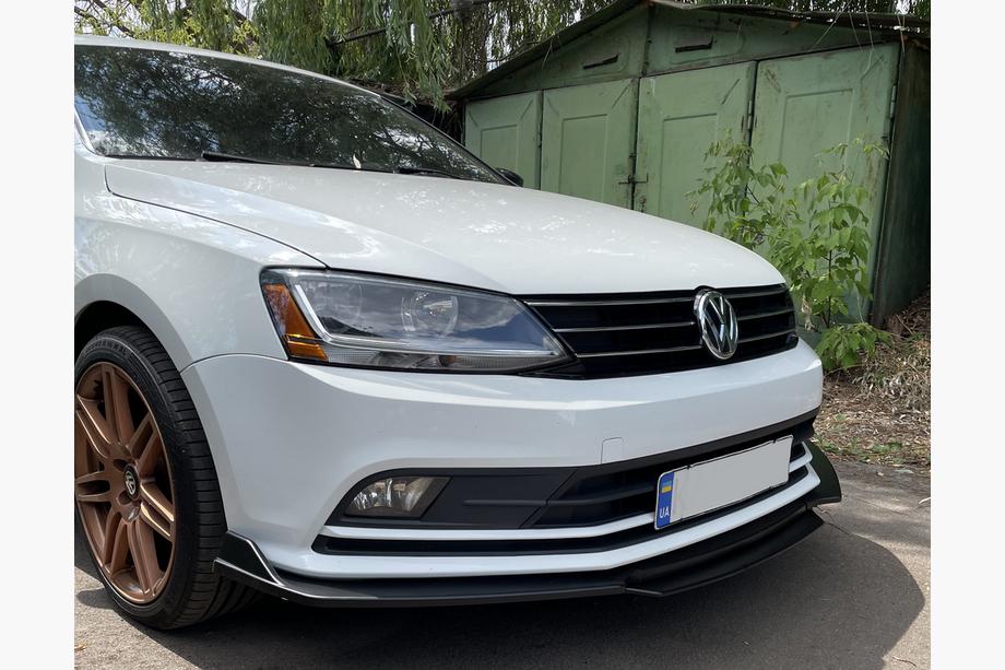 Uniwersalna dokładka przedniego zderzaka Niken Black (ABS) Zdjęcia 6