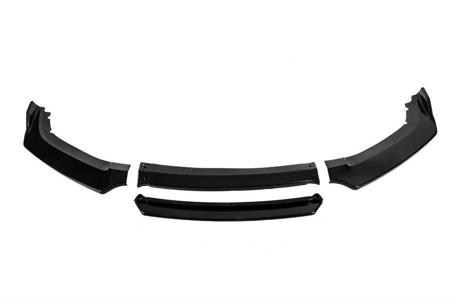 Uniwersalna dokładka przedniego zderzaka Niken Black (ABS) Zdjęcia 10
