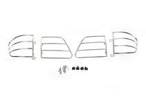 Toyota Fortuner 2006-2015 Osłony tylnych lamp (stal nierdzewna) zdjęcia 3
