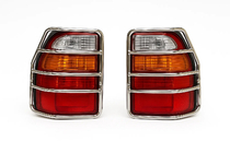 Toyota Land Cruiser 100 1998-2007 Osłony Tylnych Lamp Chromowane (do Land Cruiser 105) zdjęcia 1