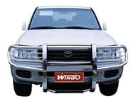 Toyota Land Cruiser 100 1998-2007 Pałąk przedni z osłoną WINBO (stal nierdzewna) zdjęcia 4