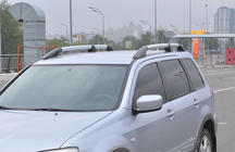 Mitsubishi Outlander 2001-2006 Relingi dachowe (2 szt, OEM) zdjęcia 2