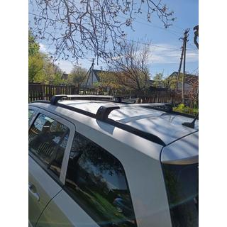 Bagażnik dachowy na zintegrowane relingi zamykany na klucz Skybar V2 (2 szt.) Opel Astra H 2004-2013 zdjęcia 2