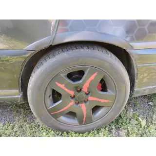 Poszerzenia nadkoli (4 szt, czarne, plastik ABS) zdjęcia 1