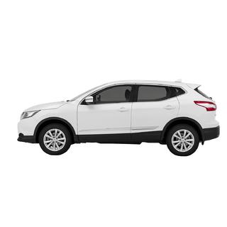 Chromowane listwy drzwiowe Libao V2 (4 szt.) Nissan Qashqai 2014-2021 zdjęcia 4