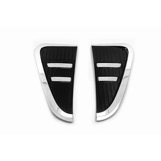 Nakładki na skrzela chromowane z czarnym (2 szt) BMW X5 F15 2013-2018 zdjęcia 1