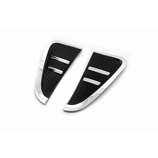 Nakładki na skrzela chromowane z czarnym (2 szt) BMW X5 F15 2013-2018 zdjęcia 2