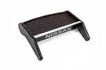 Nissan Primastar 2002-2014 Półka na deskę rozdzielczą (2010-2014, Czarna z czerwoną nicią) zdjęcia 3