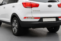 Kia Sportage 2010-2015 Nakładki na tylne światła przeciwmgielne do modelu R (rynek azjatycki) zdjęcia 1