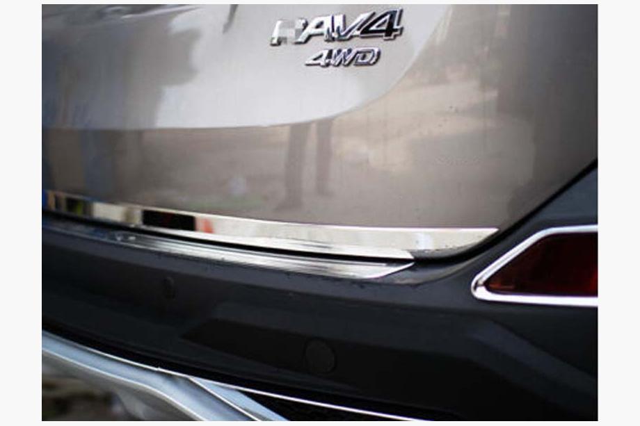 Toyota Rav 4 2013-2018 Listwa bagażnika Libao V2 stal nierdzewna Image