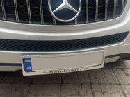 Mercedes-Benz Ramka Tablicy Rejestracyjnej Chrom Mercedes (1 szt, Stal Nierdzewna) zdjęcia 4